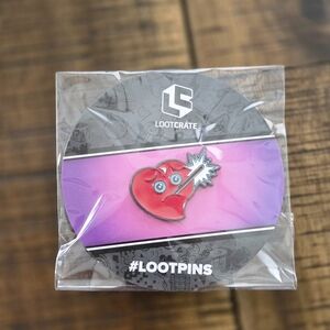 Loot Crate Heart Pin